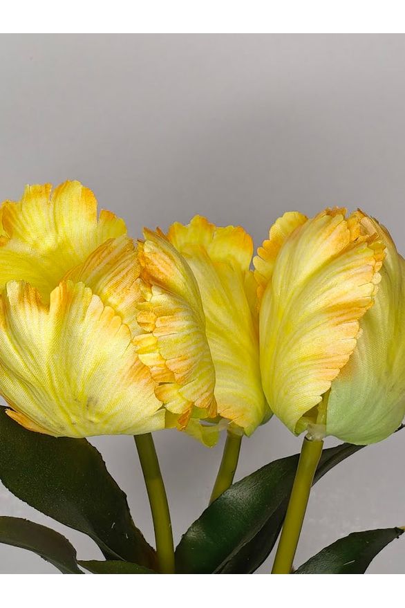 Artificial Tulip Flower Plant - 25cm with pot