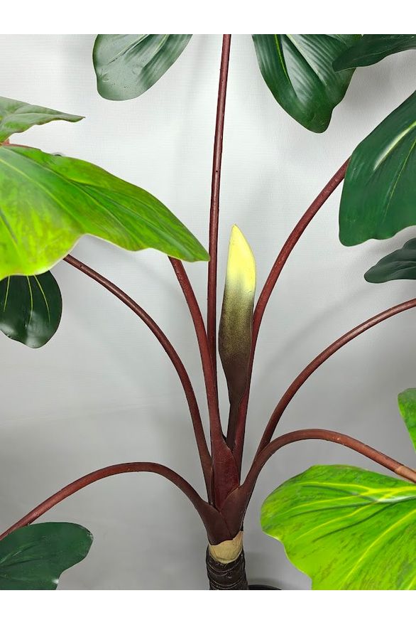 Artificial big Alocasia Plant - 140cm without  pot