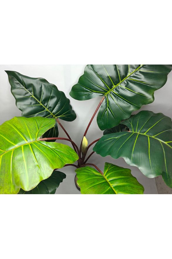 Artificial big Alocasia Plant - 140cm without  pot