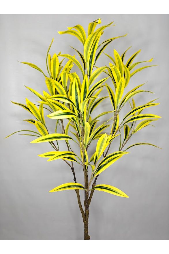 Artificial Dracaena Plant - 120cm with basic black pot