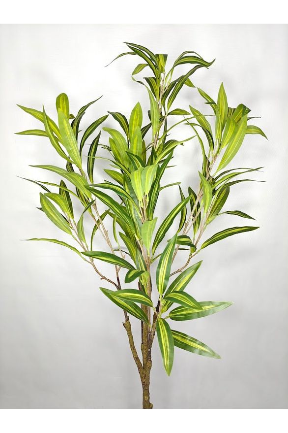 Artificial Dracaena Plant - 120cm with basic black pot